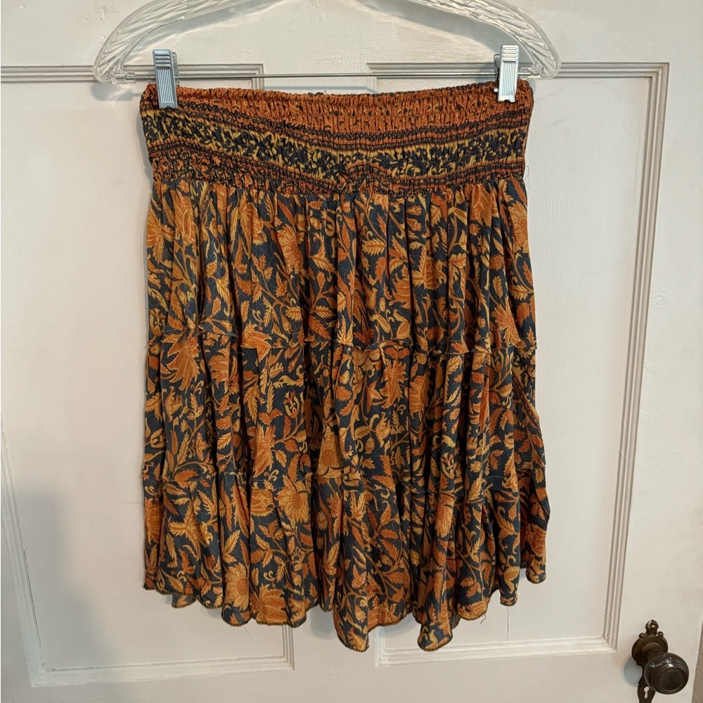 Women’s boho mini skirt small